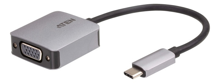 ATEN USB-C to VGA Adapter i gruppen DATORER & KRINGUTRUSTNING / Datorkablar / USB-kablar / USB-C hos TP E-commerce Nordic AB (A16845)