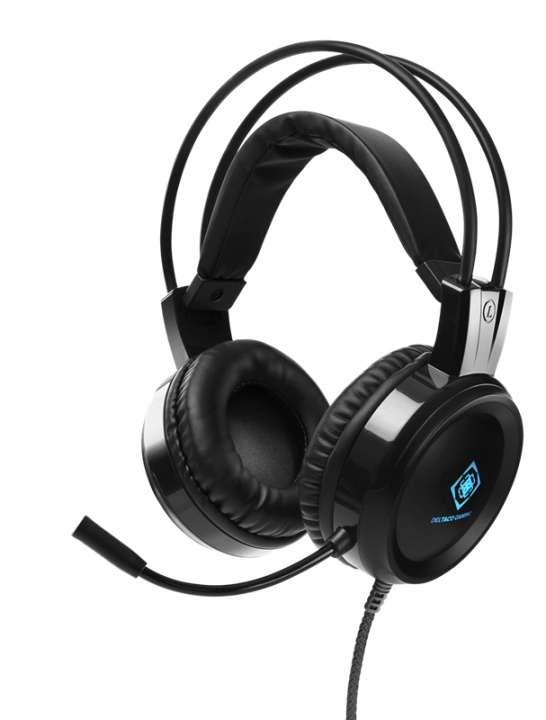 DELTACO GAMING DH110 Stereo headset i gruppen DATORER & KRINGUTRUSTNING / Gaming / Headset hos TP E-commerce Nordic AB (A16894)