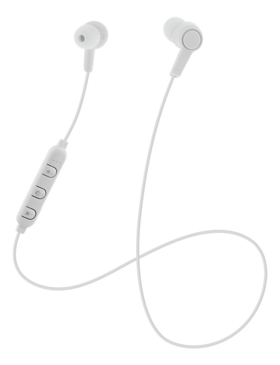 Essentials In-ear Bluetooth headset, Bluetooth 5, Vit i gruppen HEMELEKTRONIK / Ljud & Bild / Hörlurar & Tillbehör / Hörlurar hos TP E-commerce Nordic AB (A16897)