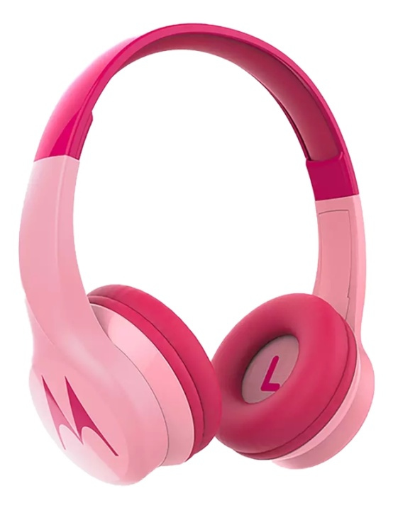 Motorola Headphones Kids wireless Squads 300 BT, Pink i gruppen HEMELEKTRONIK / Ljud & Bild / Hörlurar & Tillbehör / Hörlurar hos TP E-commerce Nordic AB (A16907)