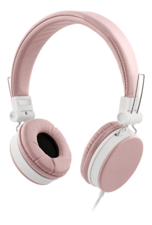 STREETZ headset, microphone, 1-button, 1,5m, pink i gruppen HEMELEKTRONIK / Ljud & Bild / Hörlurar & Tillbehör / Hörlurar hos TP E-commerce Nordic AB (A16928)