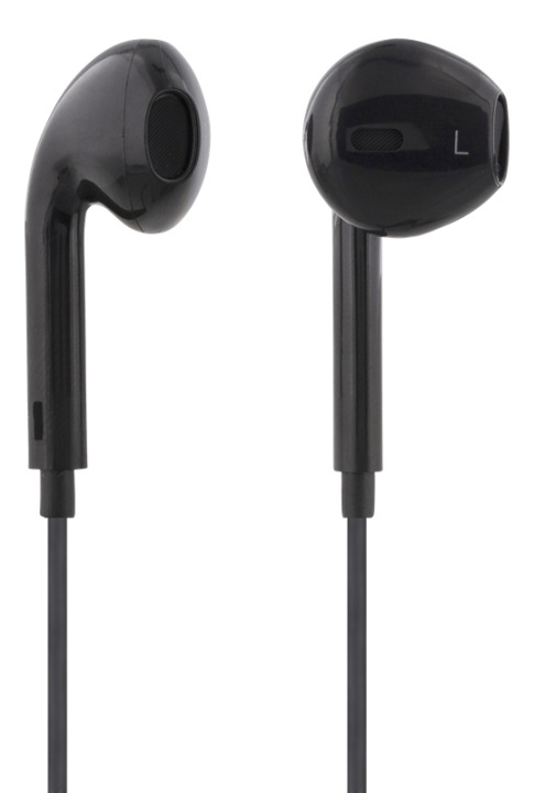 STREETZ Semi-in-ear hörlurar med mikrofon, media/svarsknapp, 3.5 mm, s i gruppen HEMELEKTRONIK / Ljud & Bild / Hörlurar & Tillbehör / Hörlurar hos TP E-commerce Nordic AB (A16936)
