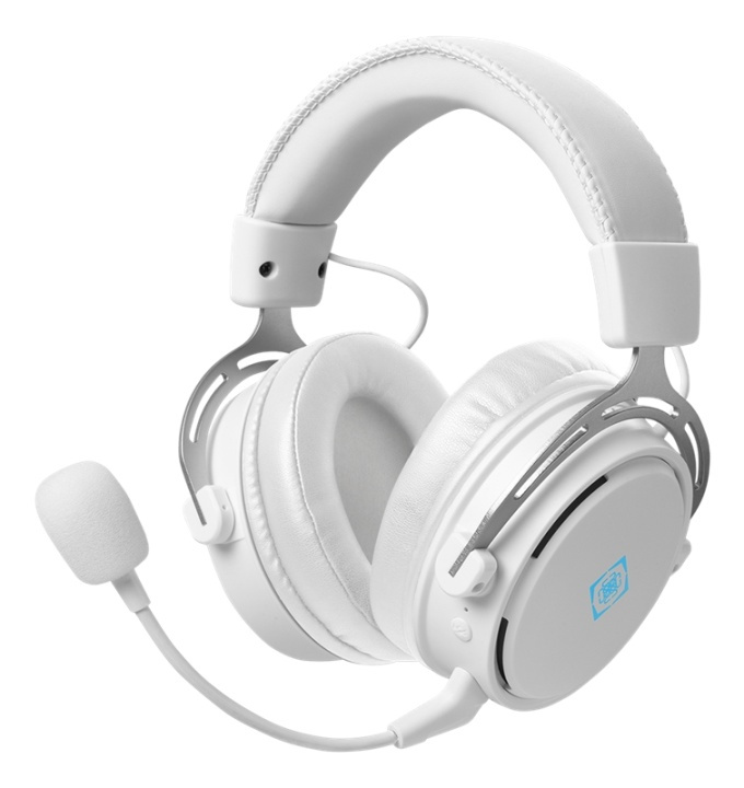 WHITE LINE WH90 Wireless gaming headset, white i gruppen DATORER & KRINGUTRUSTNING / Gaming / Headset hos TP E-commerce Nordic AB (A16959)