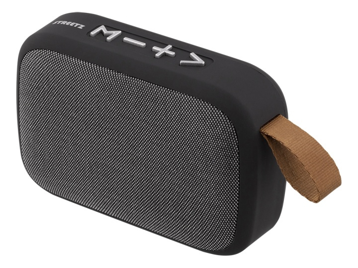 STREETZ Portable Bluetooth speaker, USB/TF/AUX/FM/handsfree, black i gruppen HEMELEKTRONIK / Ljud & Bild / Högtalare & Tillbehör / Bluetooth-högtalare / Bärbara högtalare hos TP E-commerce Nordic AB (A16972)