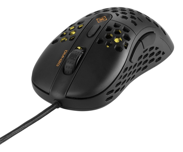 DELTACO GAMING DM420 Lightweight gaming mouse, black i gruppen DATORER & KRINGUTRUSTNING / Gaming / Möss hos TP E-commerce Nordic AB (A16992)