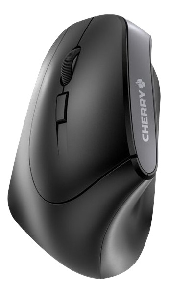 Cherry MW 4500 LEFT Ergonomic vertical wireless mouse for left hand i gruppen DATORER & KRINGUTRUSTNING / Möss & Tangentbord / Möss / Trådlösa hos TP E-commerce Nordic AB (A17002)