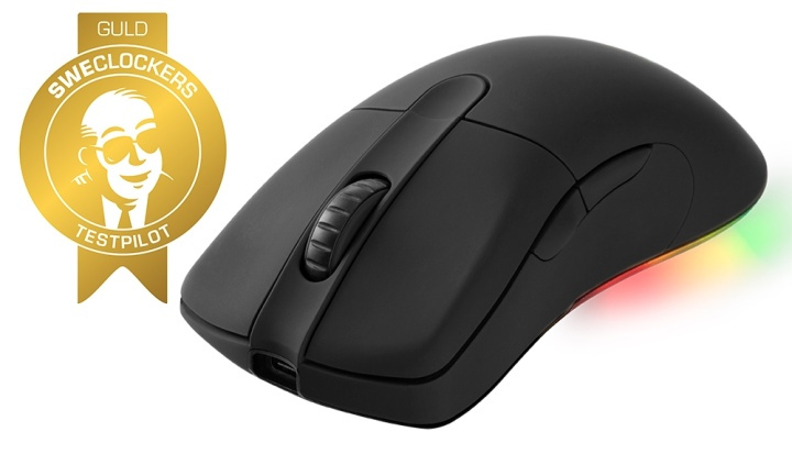 DELTACO GAMING DM430 Wireless gaming mouse, black i gruppen DATORER & KRINGUTRUSTNING / Möss & Tangentbord / Möss / Trådlösa hos TP E-commerce Nordic AB (A17003)