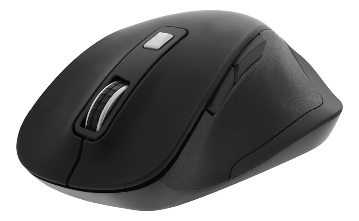 DELTACO Office Wireless ergonomic mouse, silent clicks, 2400 DPI i gruppen DATORER & KRINGUTRUSTNING / Möss & Tangentbord / Möss / Trådlösa hos TP E-commerce Nordic AB (A17004)