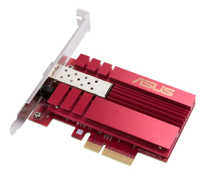 ASUS XG-C100F PCI Express 10-Gigabit SPF+ PCIe Network Adapter i gruppen DATORER & KRINGUTRUSTNING / Nätverk / Nätverkskort / PCI Express Trådlösa hos TP E-commerce Nordic AB (A17045)