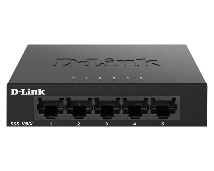 D-Link 5-Port Gigabit Ethernet Metal Housing Unmanaged Light Switch i gruppen DATORER & KRINGUTRUSTNING / Nätverk / Switchar / 10/100/1000Mbps hos TP E-commerce Nordic AB (A17078)