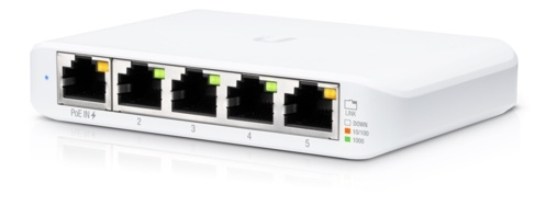 Ubiquiti UniFi Compact 5Port Gigabit Desktop Switch i gruppen DATORER & KRINGUTRUSTNING / Nätverk / Switchar hos TP E-commerce Nordic AB (A17094)