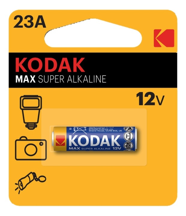 Kodak ULTRA alkaline 23A battery (1 pack) i gruppen HEMELEKTRONIK / Batterier & Laddare / Batterier / Övriga hos TP E-commerce Nordic AB (A17170)