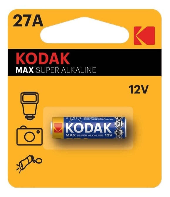 Kodak ULTRA Alkaline 27A batteries (1 pack) i gruppen HEMELEKTRONIK / Batterier & Laddare / Batterier / Övriga hos TP E-commerce Nordic AB (A17171)