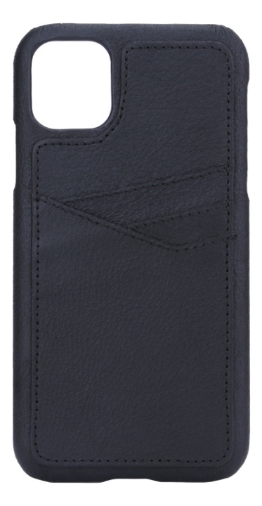 Essentials iPhone 11, Triple Card Läder Cover, svart i gruppen SMARTPHONE & SURFPLATTOR / Mobilskydd / Apple / iPhone 11 / Skal hos TP E-commerce Nordic AB (A17223)