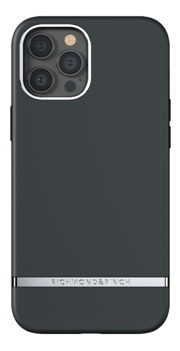 Richmond & Finch Black out iPhone 12 Pro Max i gruppen SMARTPHONE & SURFPLATTOR / Mobilskydd / Apple / iPhone 12 Pro Max / Skal hos TP E-commerce Nordic AB (A17240)