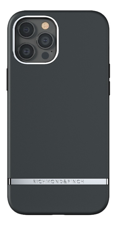 Richmond & Finch Black out iPhone 12 Pro Max i gruppen SMARTPHONE & SURFPLATTOR / Mobilskydd / Apple / iPhone 12 Pro Max / Skal hos TP E-commerce Nordic AB (A17240)