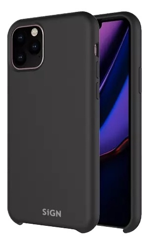 SiGN Liquid Silicone Case for iPhone 12 Pro Max, black i gruppen SMARTPHONE & SURFPLATTOR / Mobilskydd / Apple / iPhone 12 Pro Max / Skal hos TP E-commerce Nordic AB (A17249)