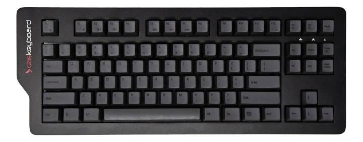 Das Keyboard 4C TKL, 87 keys, PBT keycaps, MX Brown, black i gruppen DATORER & KRINGUTRUSTNING / Gaming / Tangentbord hos TP E-commerce Nordic AB (A17302)
