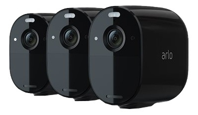 ARLO ESSENTIAL SPOTLIGHT CAMERA 3-PACK BLK (ARLO-076) i gruppen HEM, HUSHÅLL & TRÄDGÅRD / Larm & Säkerhet / Övervakningskameror / Digitalt (Nätverk) / Inomhuskameror hos TP E-commerce Nordic AB (A17325)