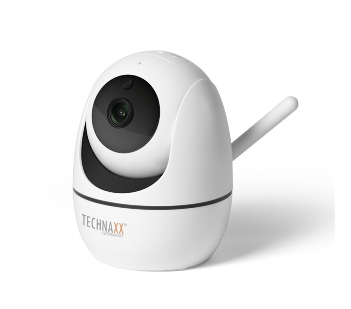 Technaxx FullHD Wifi IP PT Indoor Camera TX-146 i gruppen HEM, HUSHÅLL & TRÄDGÅRD / Larm & Säkerhet / Övervakningskameror / Digitalt (Nätverk) / Inomhuskameror hos TP E-commerce Nordic AB (A17339)