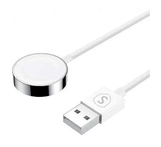 SiGN magnetic charger for Apple Watch, 2,5 W, 1,2 m white i gruppen SMARTPHONE & SURFPLATTOR / Träning, hem & fritid / Apple Watch & tillbehör / Tillbehör hos TP E-commerce Nordic AB (A17378)