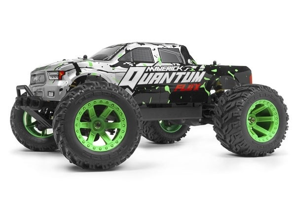 Maverick Quantum MT Flux 80A 1/10 Scale 4WD Electric, Silver i gruppen LEKSAKER, BARN- & BABYPRODUKTER / Radiostyrt / Radiostyrda bilar hos TP E-commerce Nordic AB (A17424)