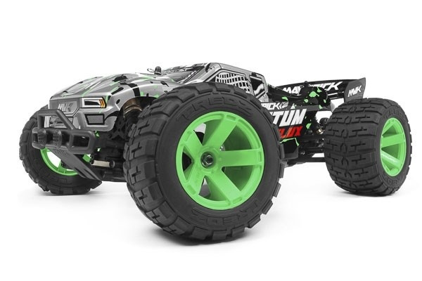 Maverick Quantum XT Flux 80A 1-10th Scale 4WD Electric, Silver i gruppen LEKSAKER, BARN- & BABYPRODUKTER / Radiostyrt / Radiostyrda bilar hos TP E-commerce Nordic AB (A17427)