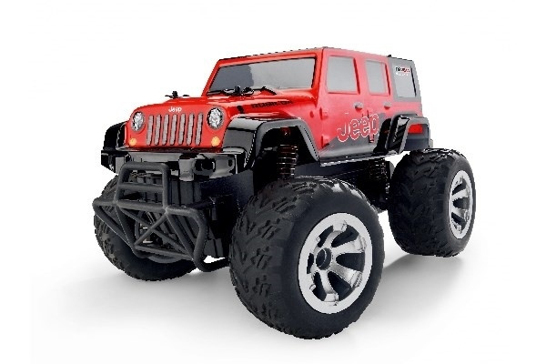 Revell RC Car Jeep® Wrangler Rubicon 1:18 Scale Electric i gruppen LEKSAKER, BARN- & BABYPRODUKTER / Radiostyrt / Radiostyrda bilar hos TP E-commerce Nordic AB (A17470)