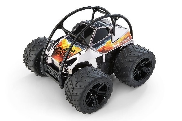Revell Stunt Car Flash Over R/C 2,4GHz 4WD Chrome Electric i gruppen LEKSAKER, BARN- & BABYPRODUKTER / Radiostyrt / Radiostyrda bilar hos TP E-commerce Nordic AB (A17483)
