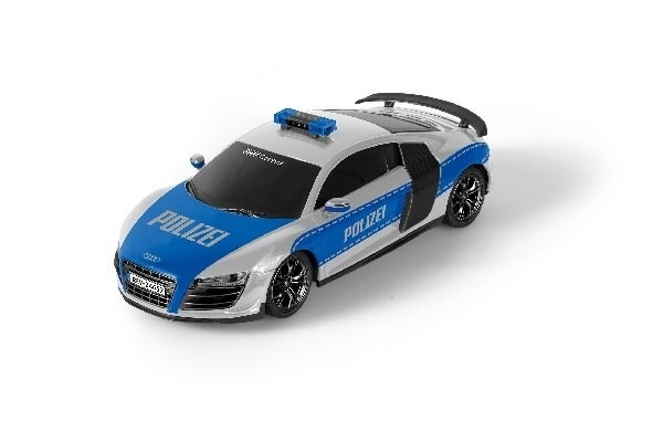 Revell RC Car Audi R8 Police 1:24 Scale i gruppen LEKSAKER, BARN- & BABYPRODUKTER / Radiostyrt / Radiostyrda bilar hos TP E-commerce Nordic AB (A17490)