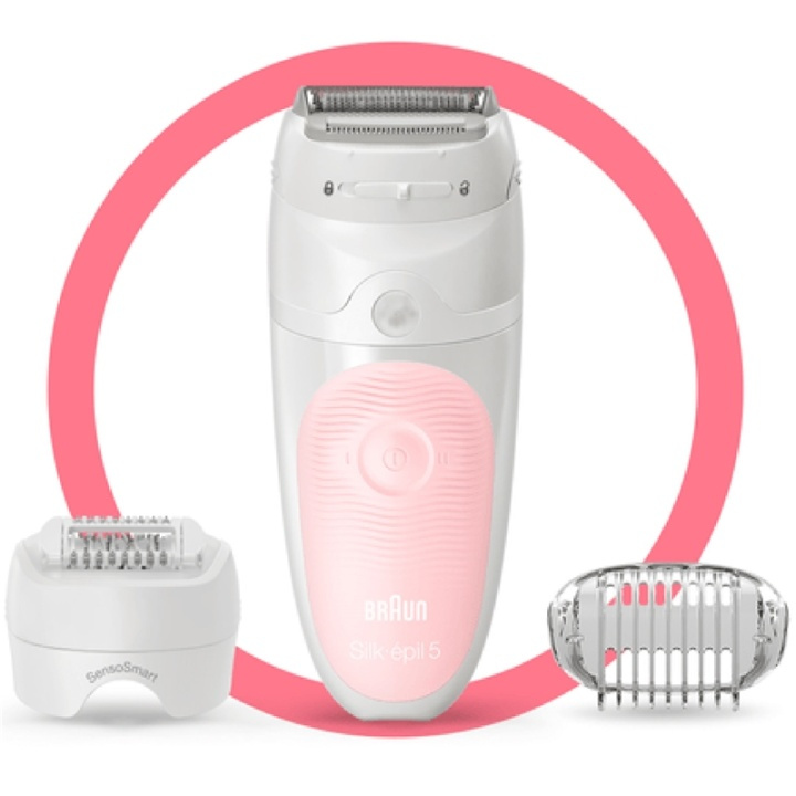 Braun Epilator Silk-Epil 5 5-620 i gruppen SKÖNHET & HÄLSA / Hår & Styling / Hårborttagning / Epilatorer hos TP E-commerce Nordic AB (A17569)