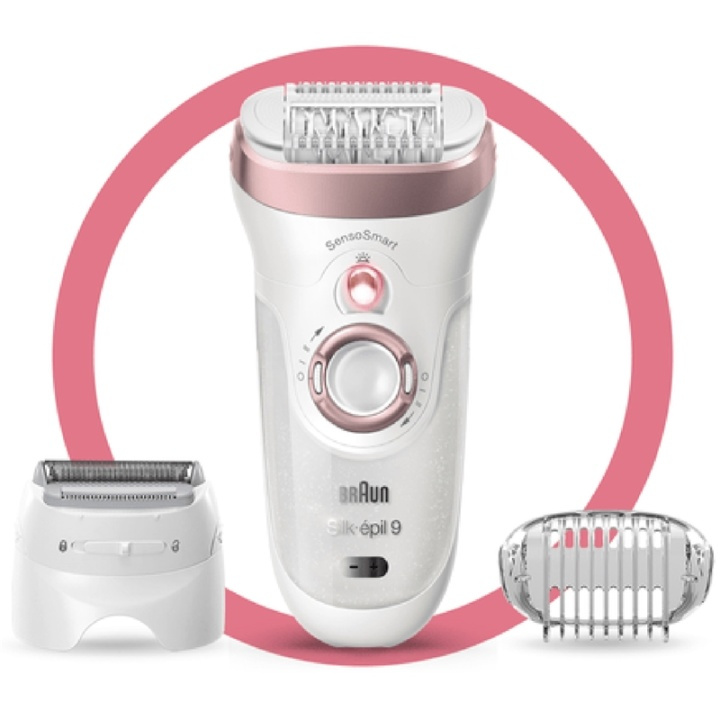 Braun Epilator Silk-Epil 9 9-720 i gruppen SKÖNHET & HÄLSA / Hår & Styling / Hårborttagning / Epilatorer hos TP E-commerce Nordic AB (A17571)