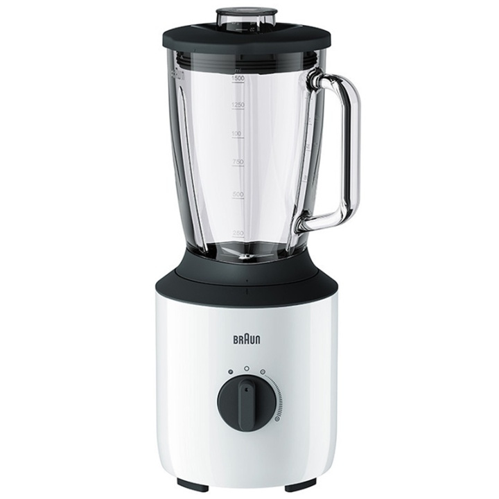 Braun Mixer JB3150WH i gruppen HEM, HUSHÅLL & TRÄDGÅRD / Hushållsmaskiner / Matberedare & Köksassistenter / Mixer & Blender hos TP E-commerce Nordic AB (A17580)