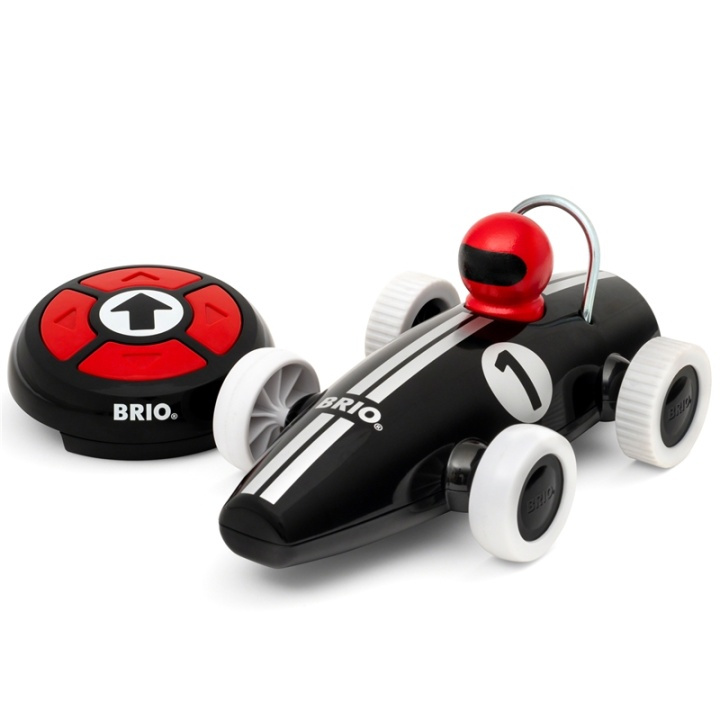 Brio 30408 R/C Race Car Black Spec. i gruppen LEKSAKER, BARN- & BABYPRODUKTER / Radiostyrt / Radiostyrda bilar hos TP E-commerce Nordic AB (A17601)