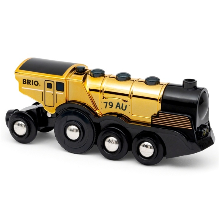 Brio 33630 Mighty Gold Action Locom | LEKSAKER, BARN- & BABYPRODUKTER - Leksaker - Byggleksaker - Brio tågbanor | GameStuff