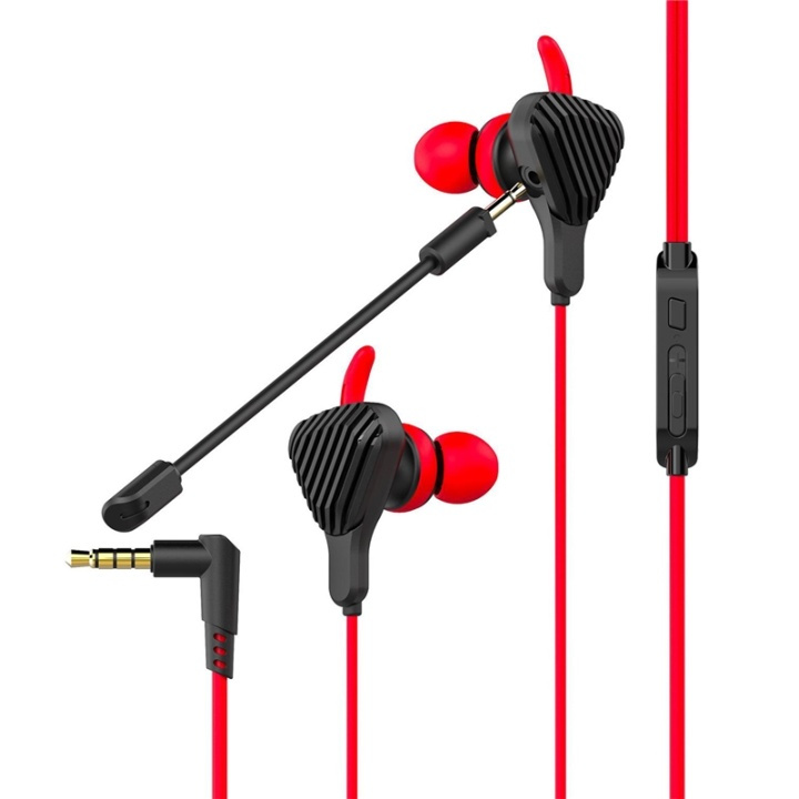 Celly Gaming in-ear headset RGB 3,5m i gruppen DATORER & KRINGUTRUSTNING / Gaming / Headset hos TP E-commerce Nordic AB (A17635)