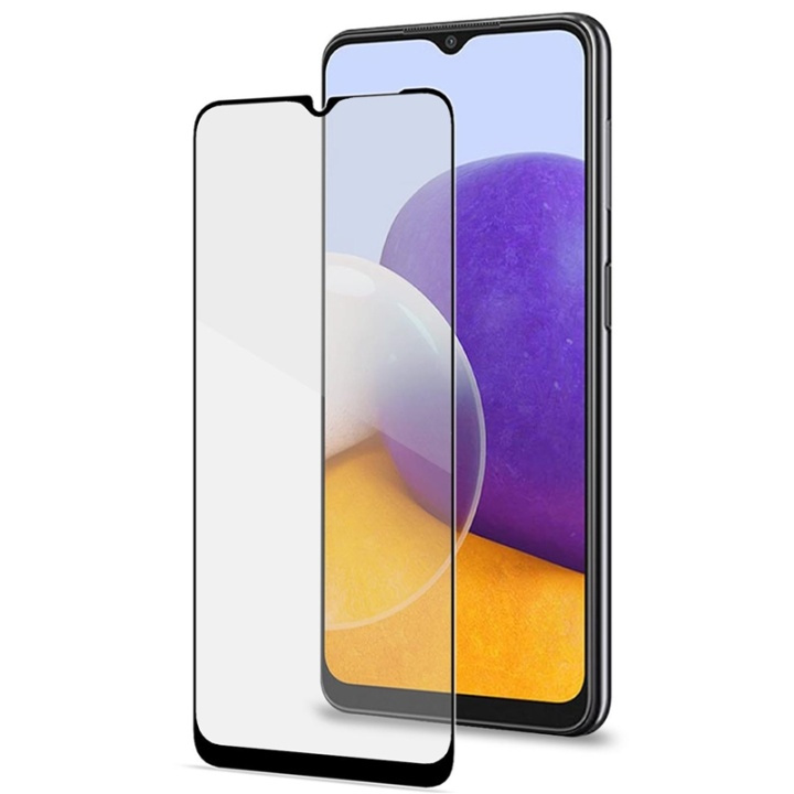 Celly Skärmskydd Härdat glas Galaxy A22 5G i gruppen SMARTPHONE & SURFPLATTOR / Mobilskydd / Samsung hos TP E-commerce Nordic AB (A17646)