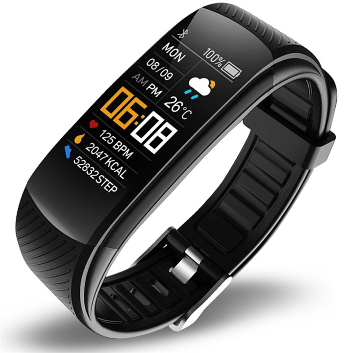 Denver Bluetooth fitnessband with HR i gruppen SPORT, FRITID & HOBBY / Smartwatch & Aktivitetsarmband / Aktivitetsarmband hos TP E-commerce Nordic AB (A17745)