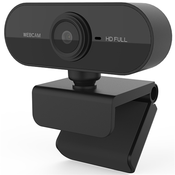 Denver FULL HD Webcam 1Mp kamera i gruppen DATORER & KRINGUTRUSTNING / Datortillbehör / Webbkameror hos TP E-commerce Nordic AB (A17754)