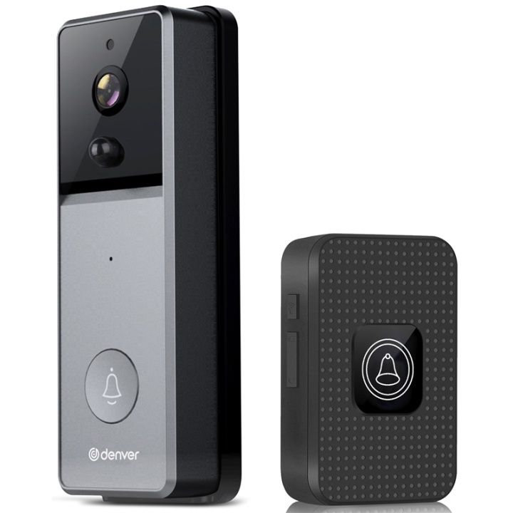Denver SMART Video Doorbell Tuya-kompatibel Wifi i gruppen HEM, HUSHÅLL & TRÄDGÅRD / Smarta hem / Smarta dörrklockor hos TP E-commerce Nordic AB (A17760)