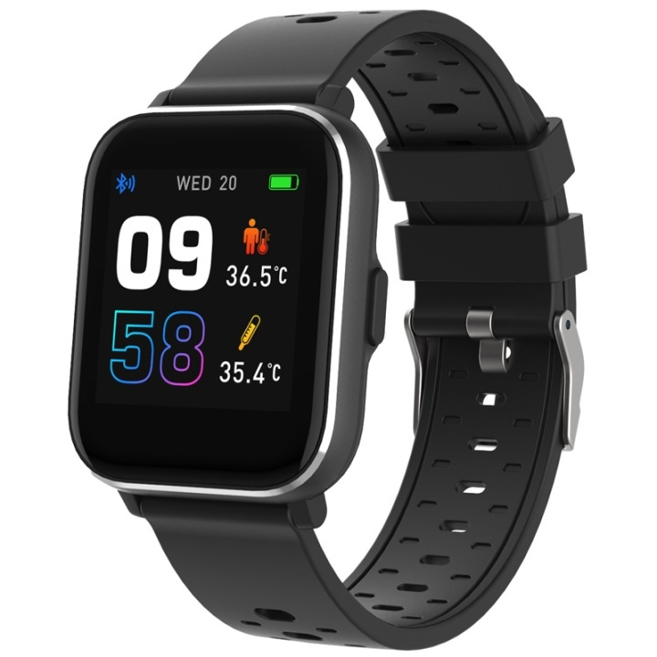 Denver Smartwatch med temp, syre och hjärtfrekvens i gruppen SPORT, FRITID & HOBBY / Smartwatch & Aktivitetsarmband / Smartwatches hos TP E-commerce Nordic AB (A17761)