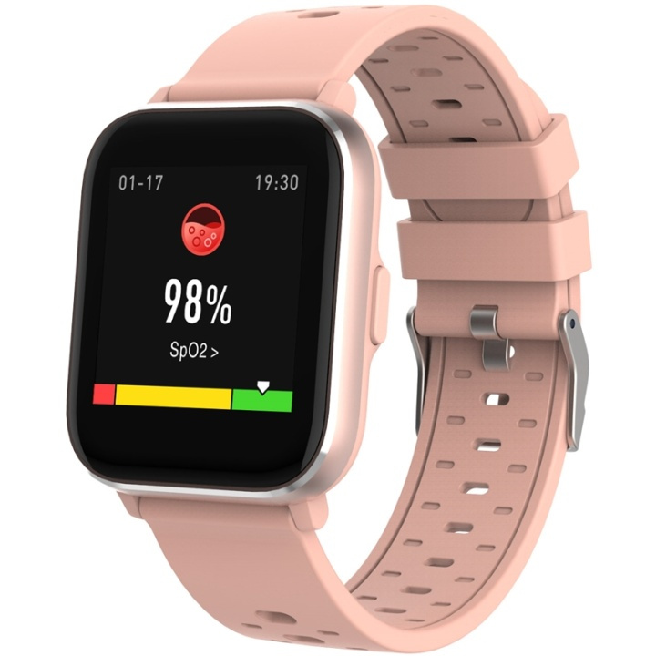Denver Smartwatch SW-164RO Rosa / Beige i gruppen SPORT, FRITID & HOBBY / Smartwatch & Aktivitetsarmband / Smartwatches hos TP E-commerce Nordic AB (A17762)
