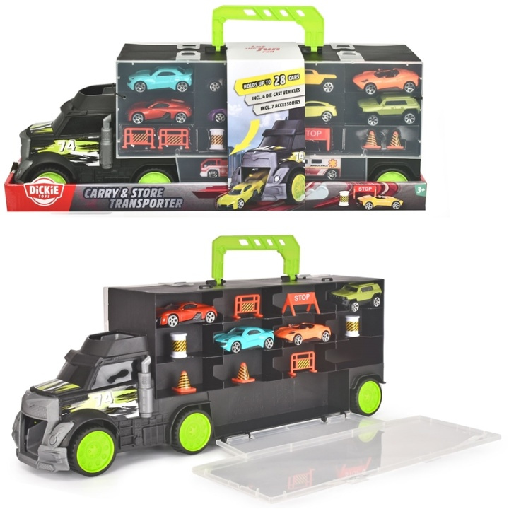 Dickie Carry & Store Transporter i gruppen LEKSAKER, BARN- & BABYPRODUKTER / Leksaker / Leksaksbilar & andra fordon hos TP E-commerce Nordic AB (A17772)