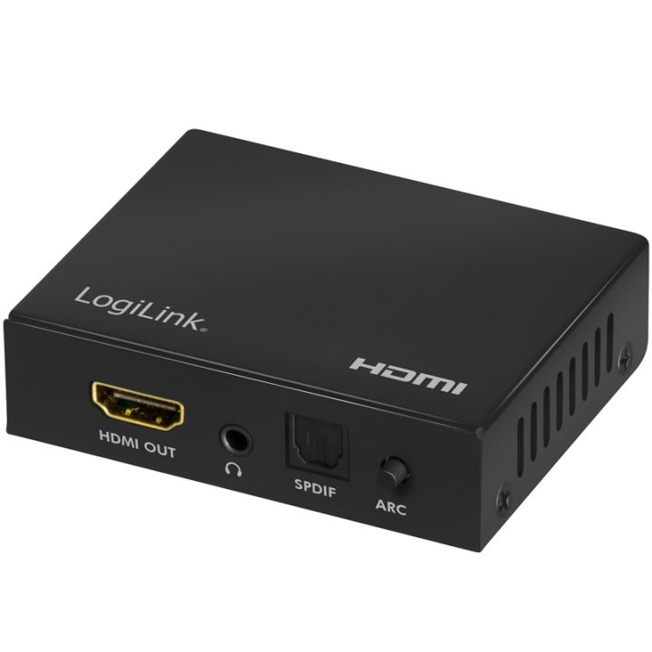 LogiLink HDMI Audio extractor 2/5.1CH 4K ARC HDR SPDIF i gruppen DATORER & KRINGUTRUSTNING / Datorkablar / Switchar & Splittrar hos TP E-commerce Nordic AB (A17895)
