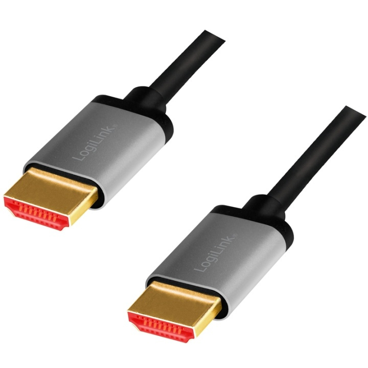 LogiLink HDMI-kabel Ultra High Speed 8K/60 4K/120Hz 1m i gruppen HEMELEKTRONIK / Kablar & Adaptrar / HDMI / Kablar hos TP E-commerce Nordic AB (A17901)