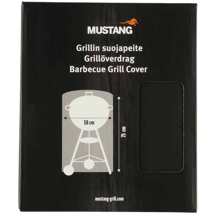 Mustang Överdrag Klotgrill 58cm Gourm i gruppen HEM, HUSHÅLL & TRÄDGÅRD / Trädgårdsprodukter / Grillar & Grilltillbehör hos TP E-commerce Nordic AB (A17927)