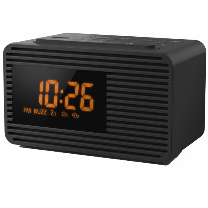 Panasonic FM Clock Radio i gruppen HEMELEKTRONIK / Ljud & Bild / Hemmabio, HiFi & Bärbart / Radio & Väckarklockor / Klockradio hos TP E-commerce Nordic AB (A17966)