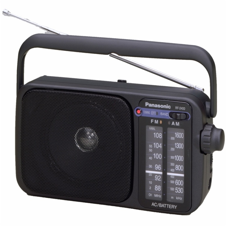 Panasonic Portable FM Radio i gruppen HEMELEKTRONIK / Ljud & Bild / Hemmabio, HiFi & Bärbart / Radio & Väckarklockor / Radio hos TP E-commerce Nordic AB (A17968)