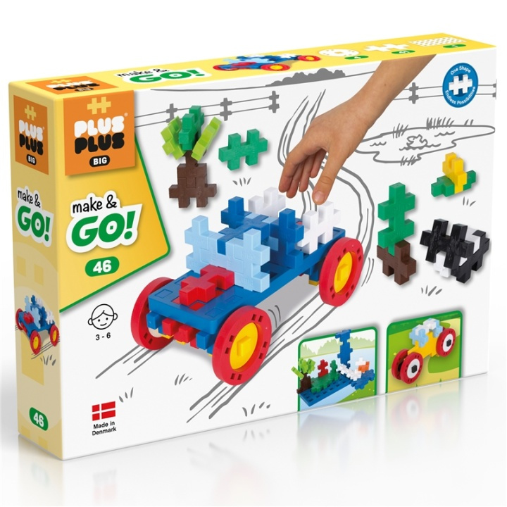 Plus-Plus BIG Make & Go! 46 i gruppen LEKSAKER, BARN- & BABYPRODUKTER / Leksaker / Byggleksaker / Byggklossar & övriga byggleksaker hos TP E-commerce Nordic AB (A17980)