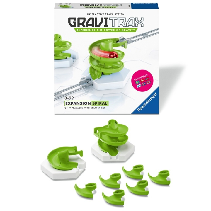 Ravensburger GraviTrax Spiral i gruppen LEKSAKER, BARN- & BABYPRODUKTER / Leksaker / Leksaker hos TP E-commerce Nordic AB (A18003)